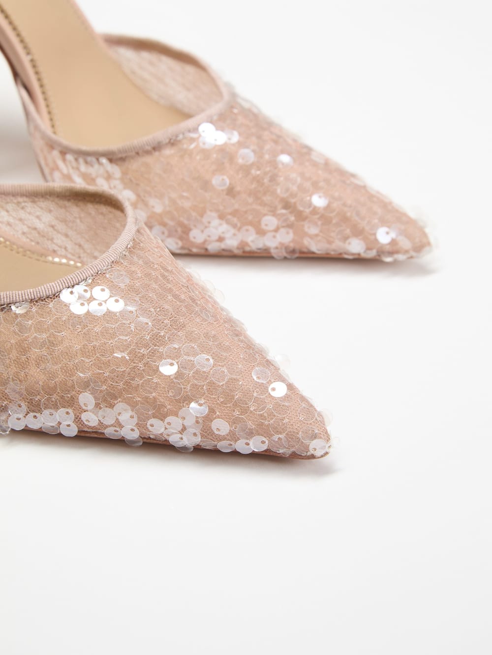 Sequin Ankle Strap Pump - Guess