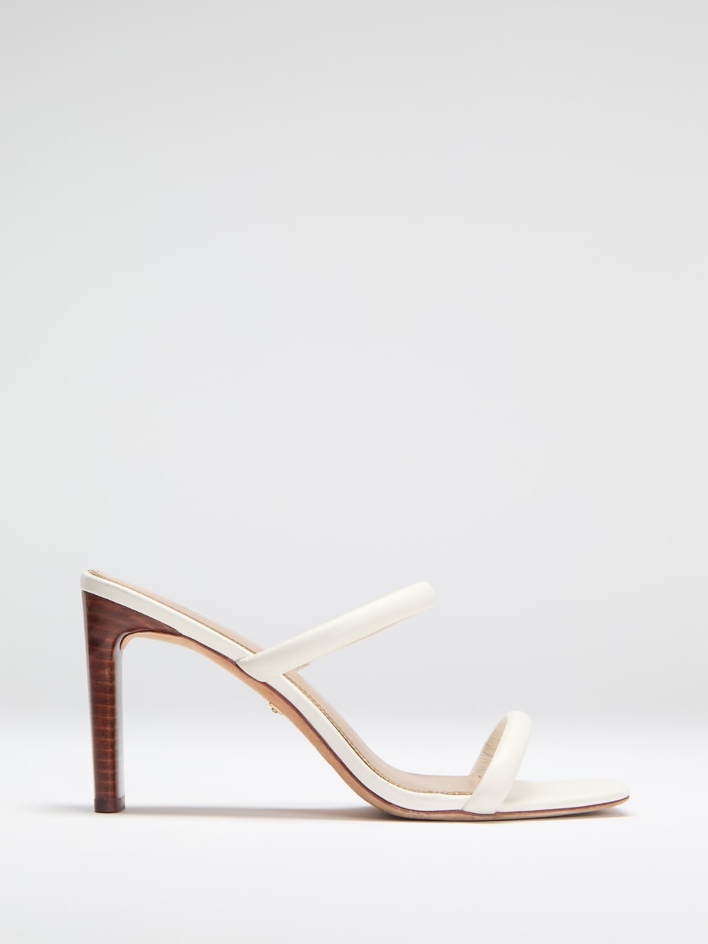 Pearl Leather Double Strap Sandal - Guess