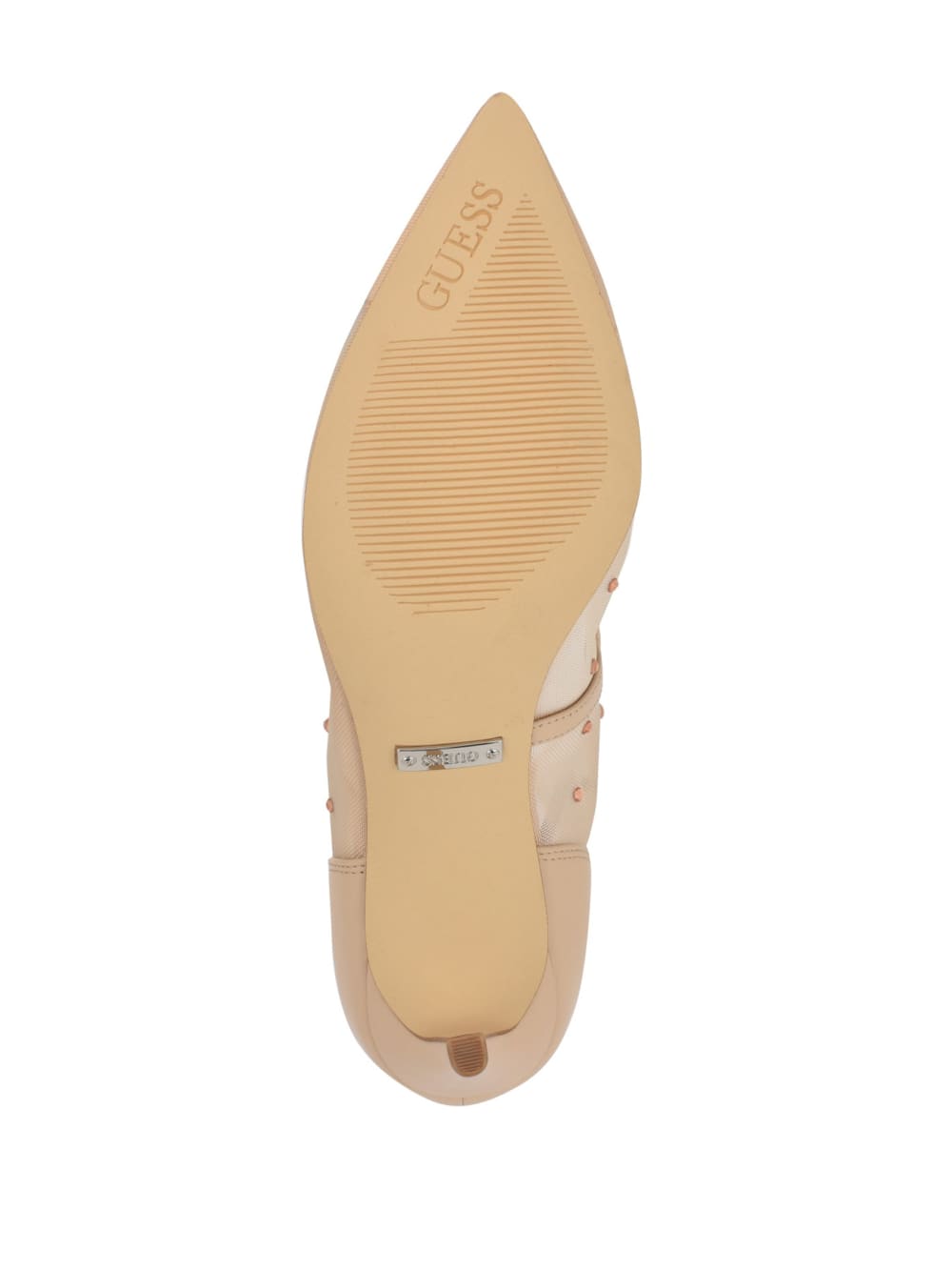 Rhinestone Mesh Pumps - Guess