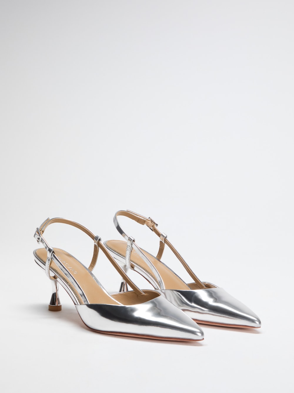 Jen Metallic Kitten Heels - Guess