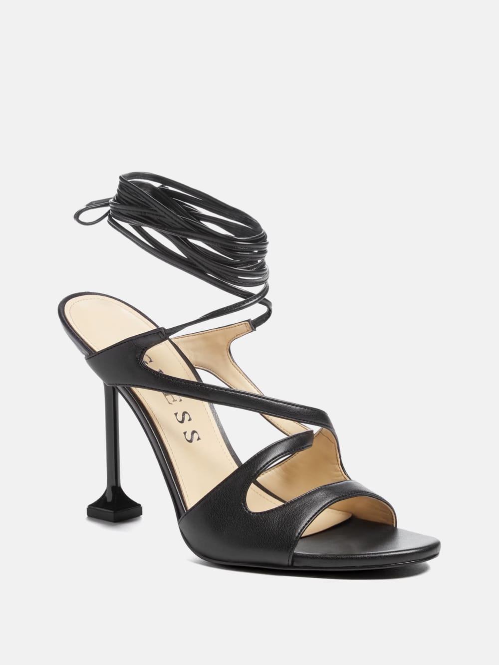 Niko Lace-Up Heels - Guess