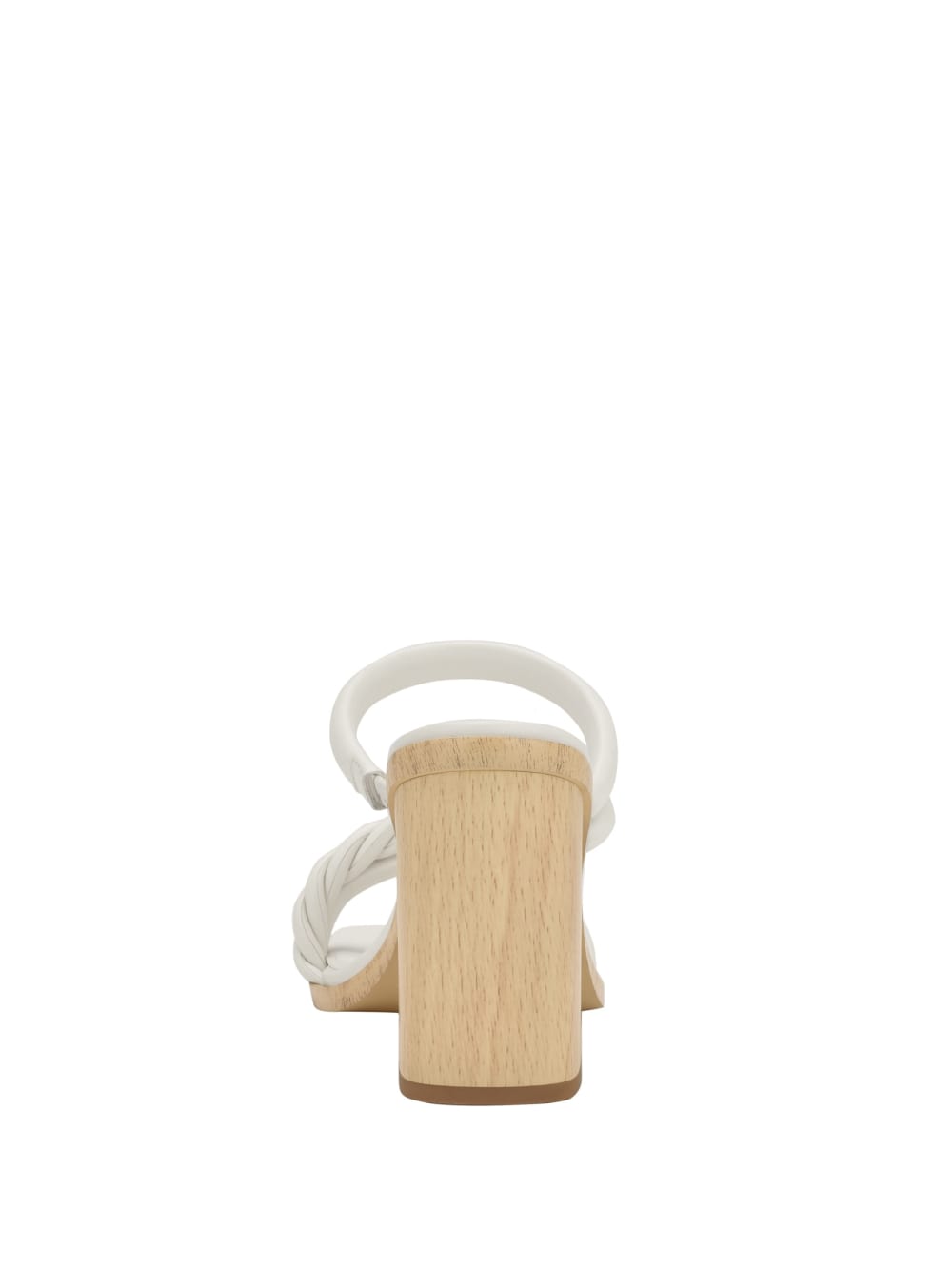 Barper Strappy Wooden Heel Sandals - Guess