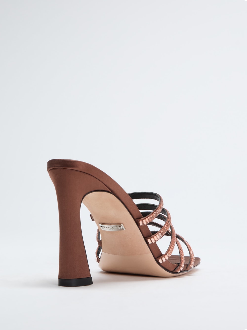 Baguette Rhinestone Mule - Guess