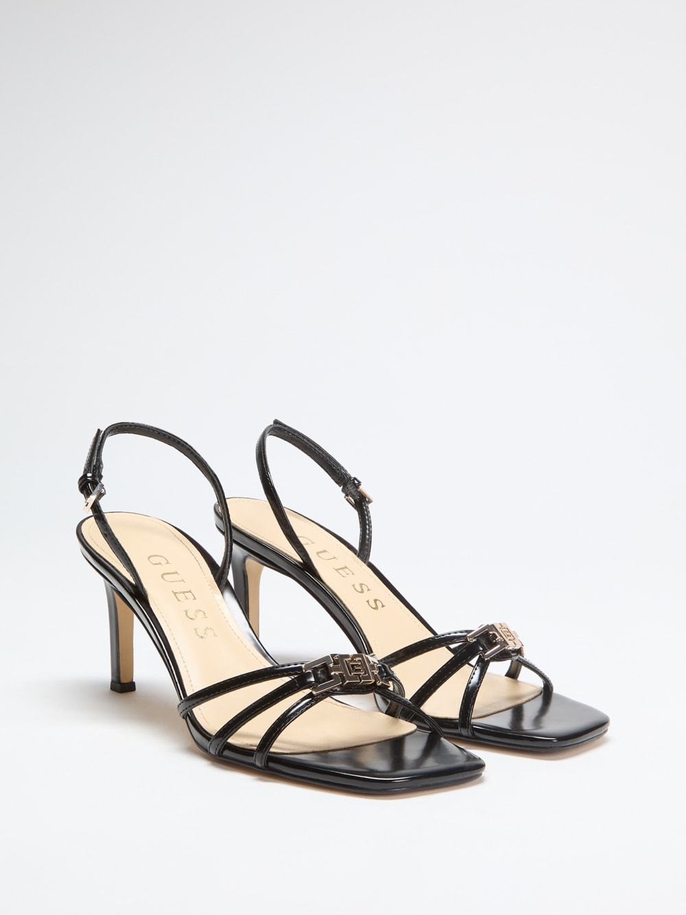 Twilla Strappy Sandal Heels - Guess