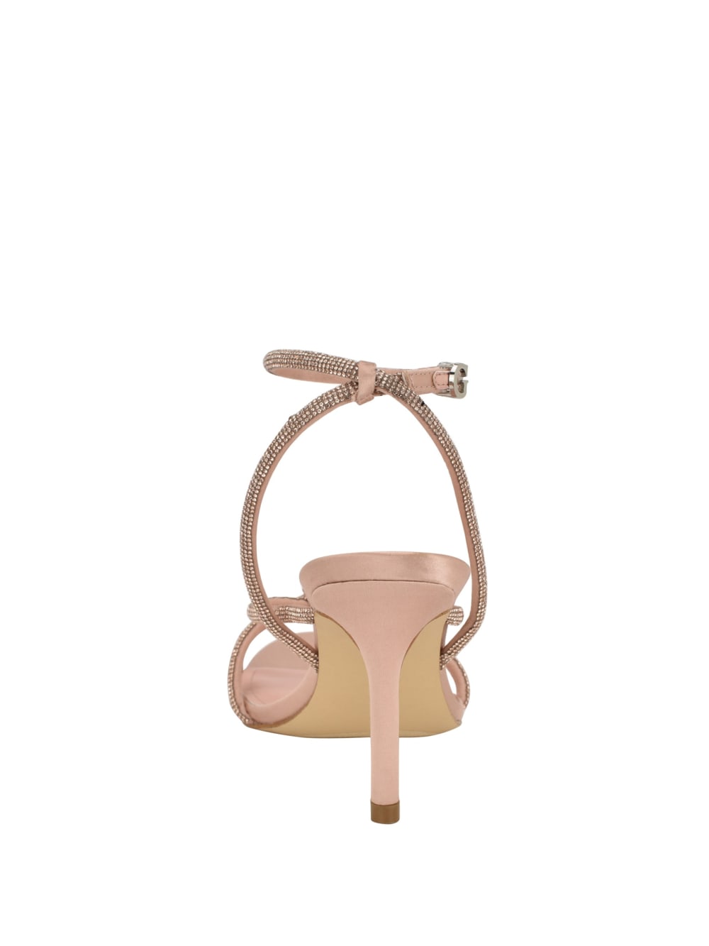 Merlota Rhinestone Strappy Heels - Guess