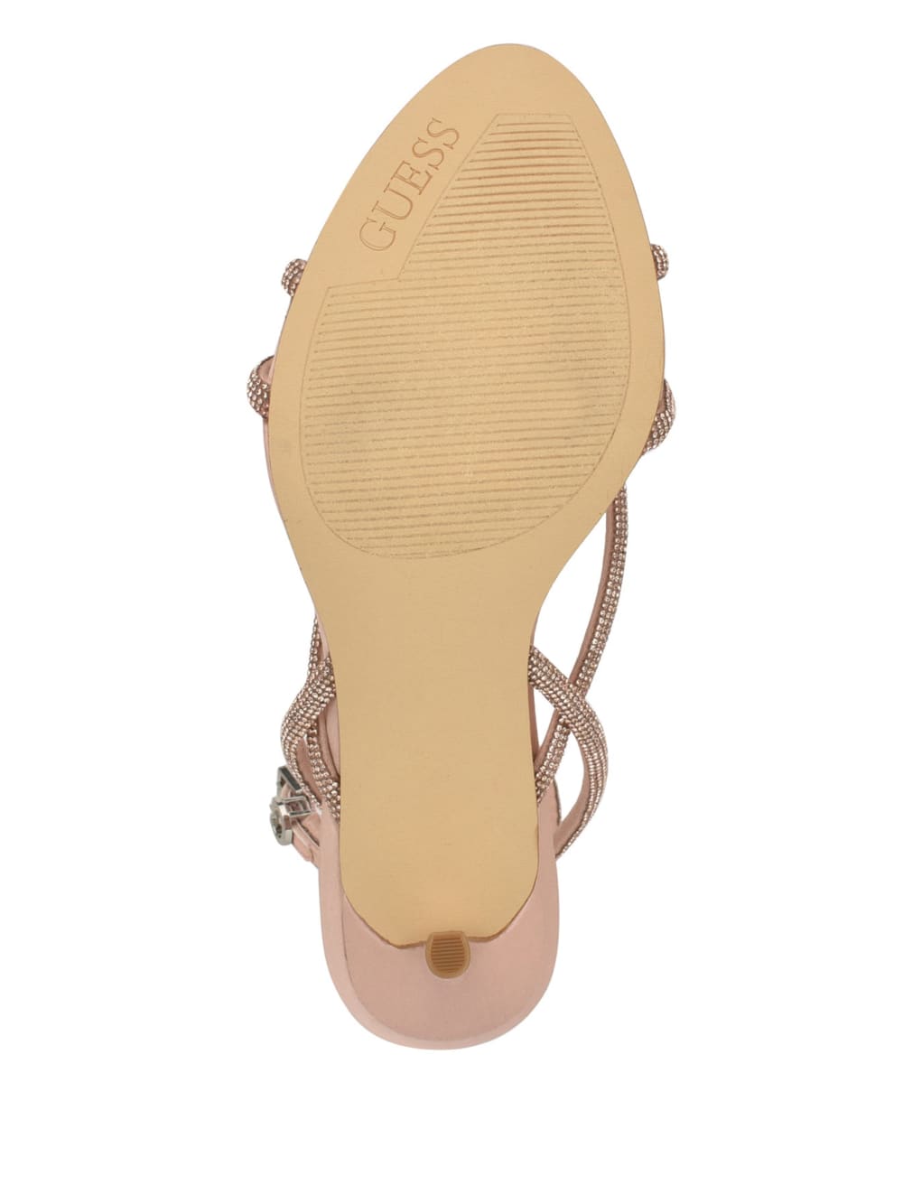 Merlota Rhinestone Strappy Heels - Guess