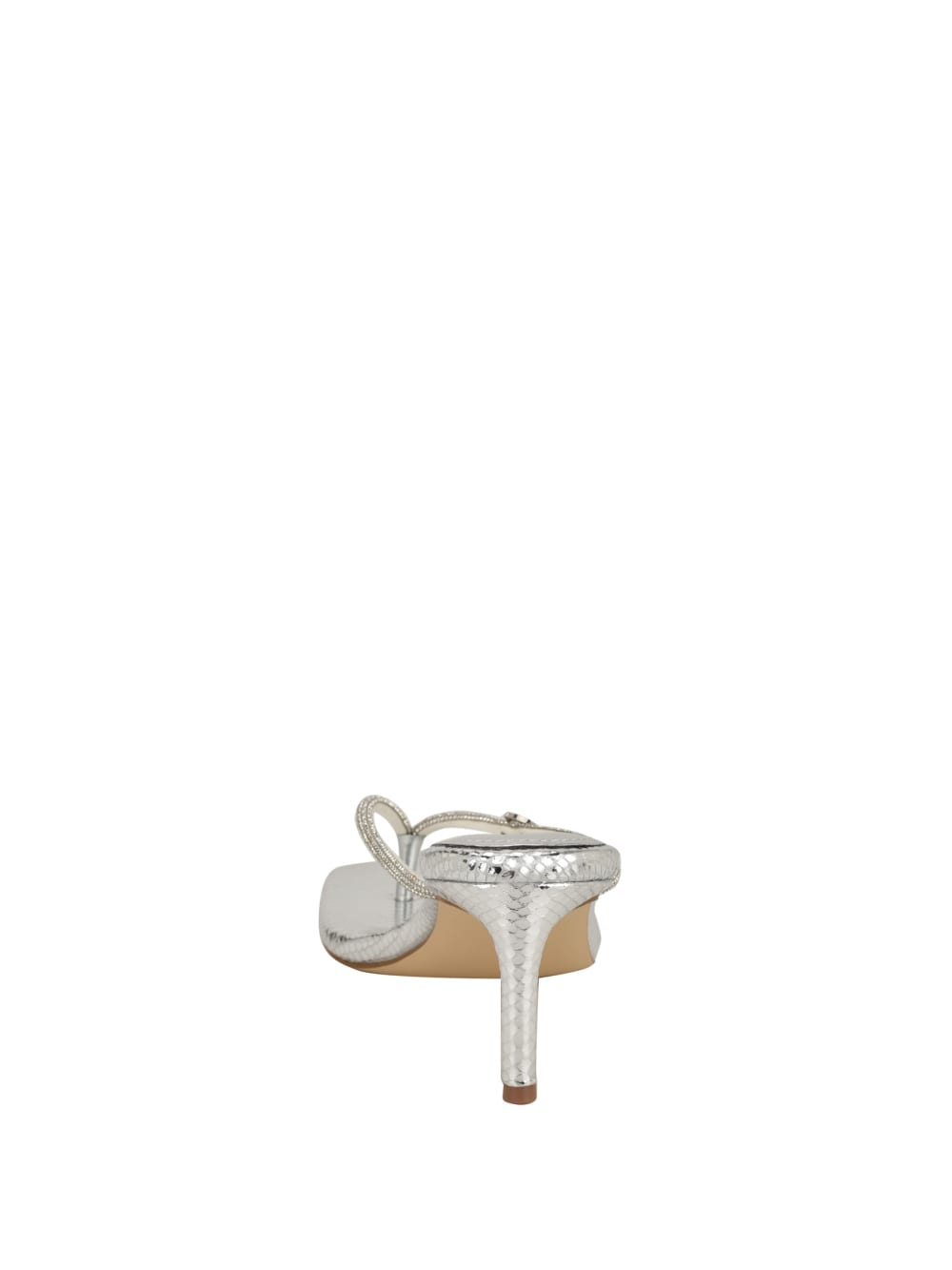 Mayan Rhinestone Thong Strap Heels - Guess