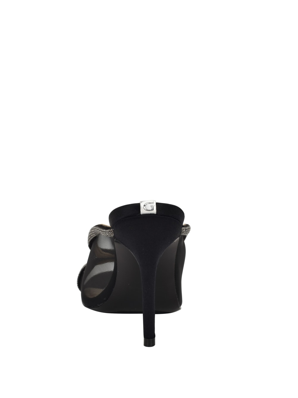 Mansa Rhinestone Mesh Heels - Guess