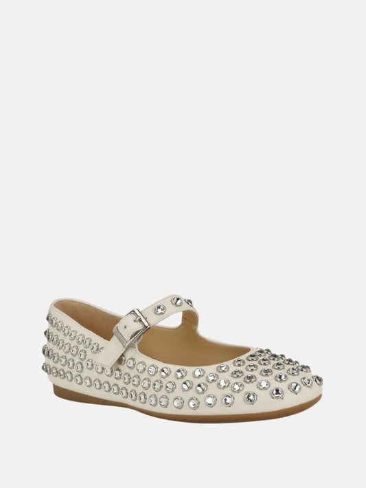 Kalidal Rhinestone Ballet Flats - Guess