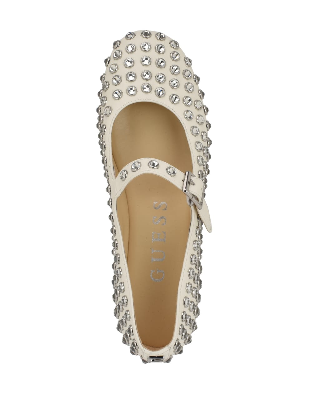 Kalidal Rhinestone Ballet Flats - Guess
