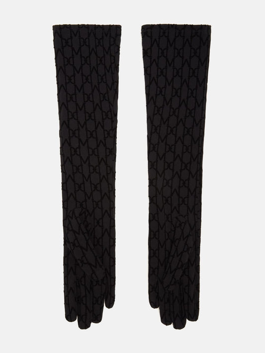 Monogram Long Gloves - Guess