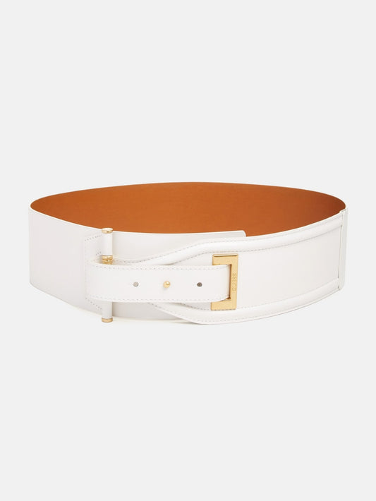 Wide Leather Belt - Guess
