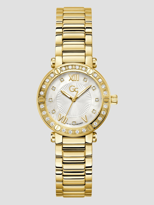 Gc Gold-Tone Analog Watch - Guess