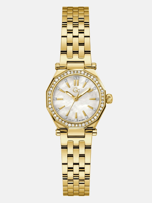 Gc Gold-Tone Petite Analog Watch - Guess