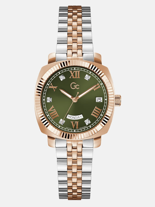 Gc Two-Tone Analog Watch - Guess