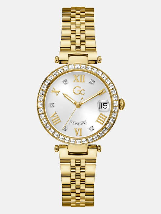 Gc Gold-Tone Analog Watch - Guess
