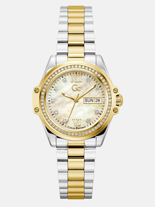 Gc Two-Tone Analog Watch - Guess