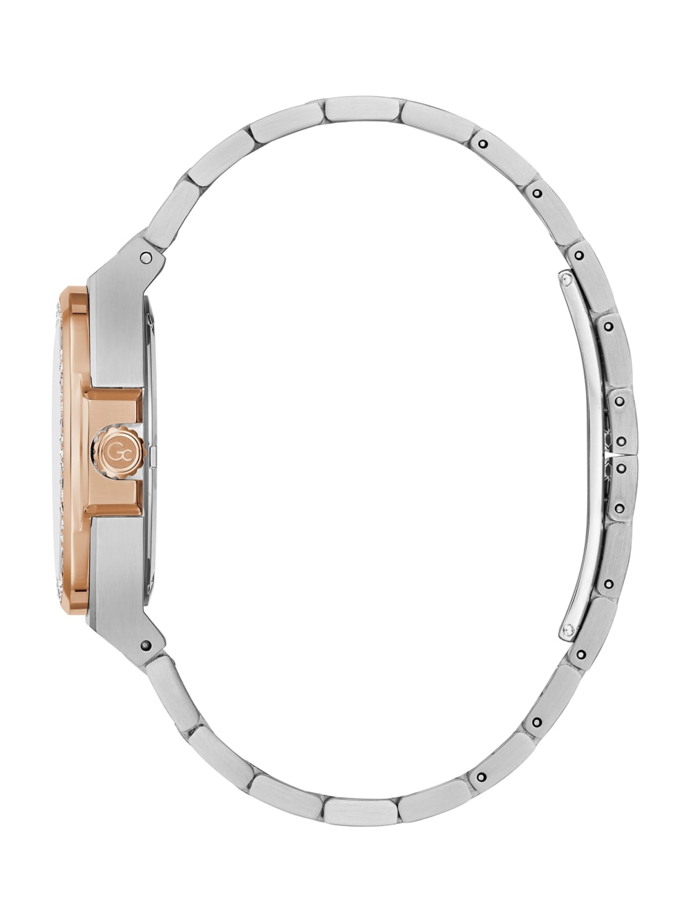 Gc Two-Tone and Mother-of-Pearl Analog Watch - Guess