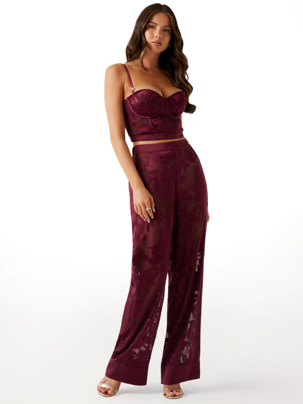 Mara Padded Lace Bustier - Guess