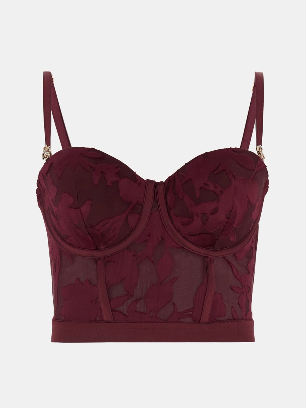 Mara Padded Lace Bustier - Guess