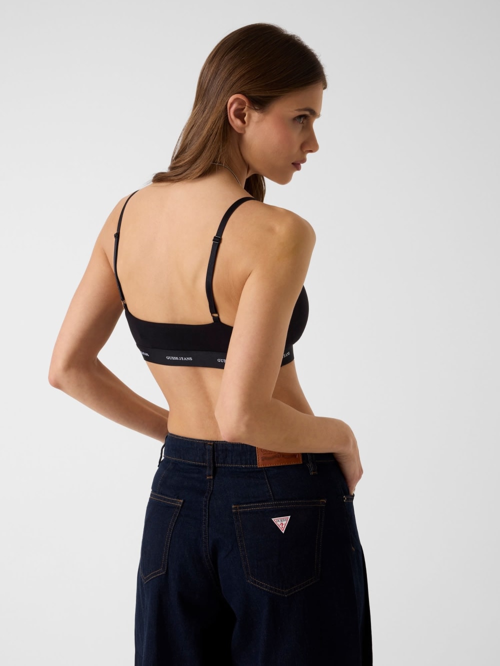 Logo band triangle bra - Guess