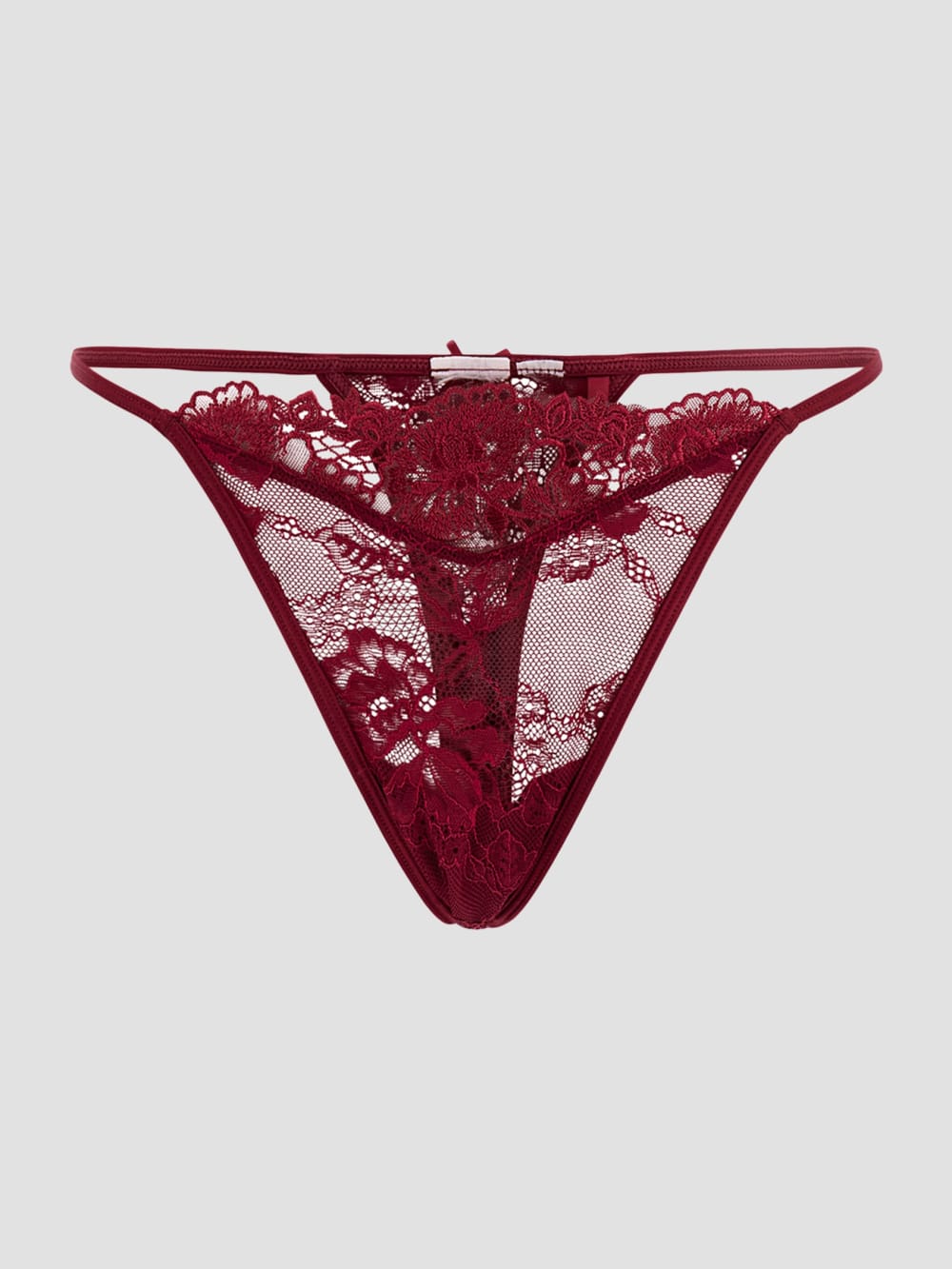 Rebecca Floral Lace Thong Panty - Guess