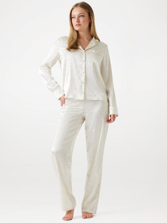 Eco Syvlie Peony Top and Pants PJ Set - Guess