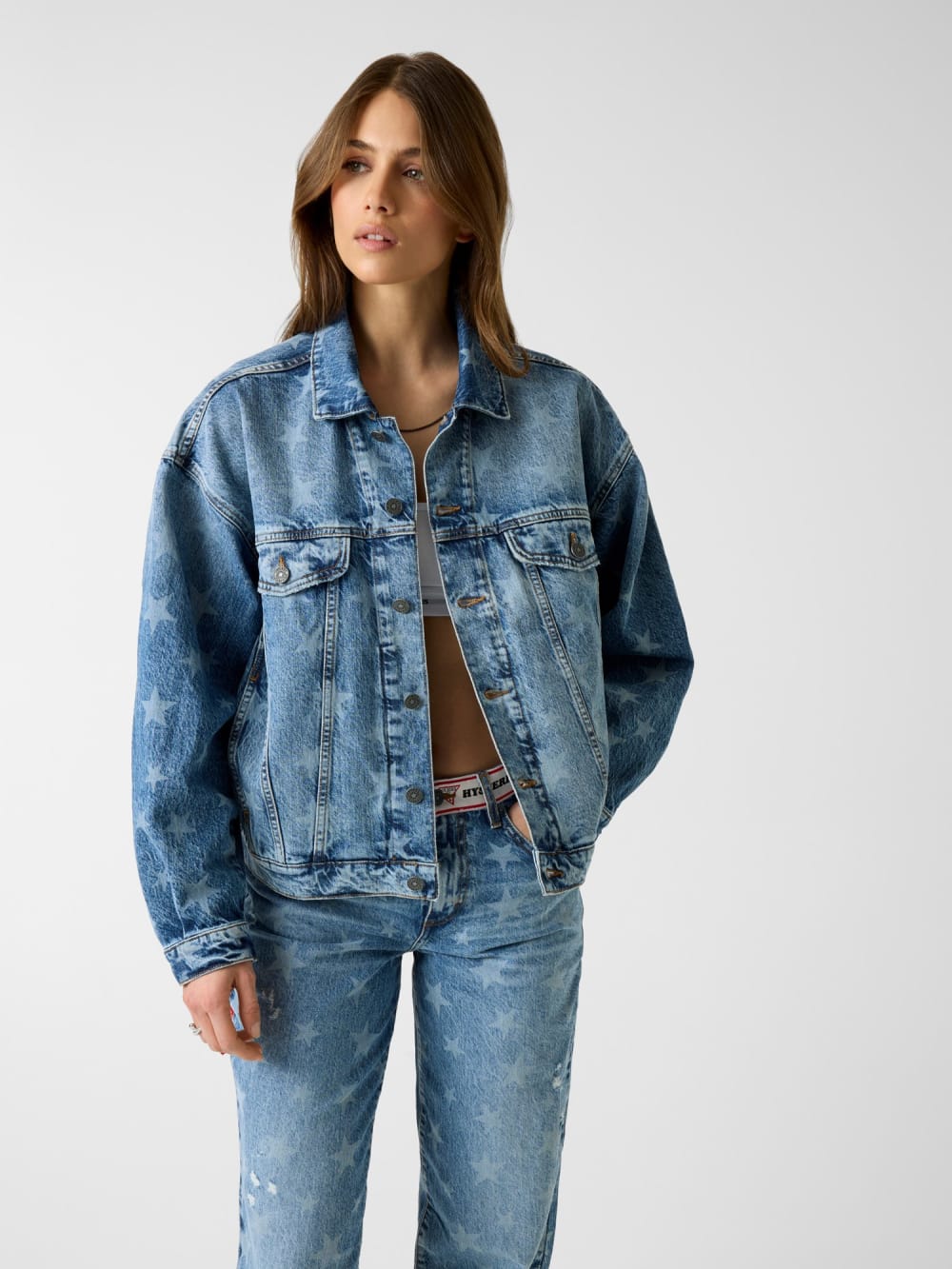 Denim jacket Hysteric Glamour - Guess