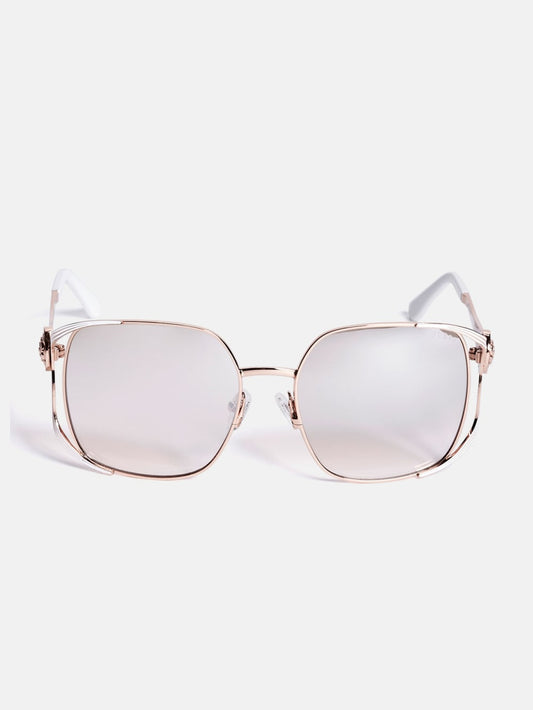 Vera Square Metal Sunglasses - Guess