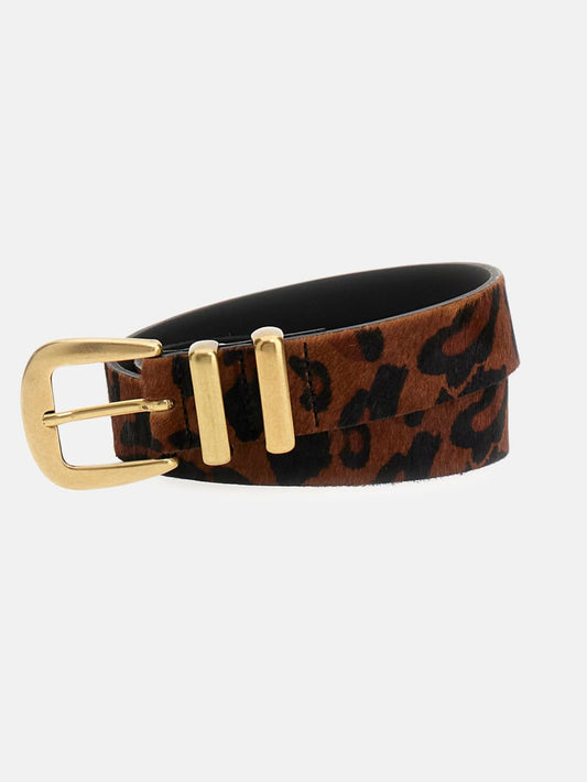Domitilla Leopard Belt - Guess