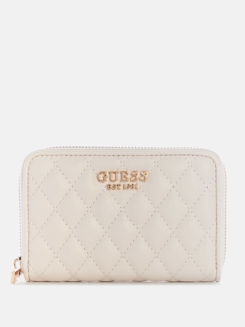 Atabey Quilted Medium Zip-Around Wallet - Guess