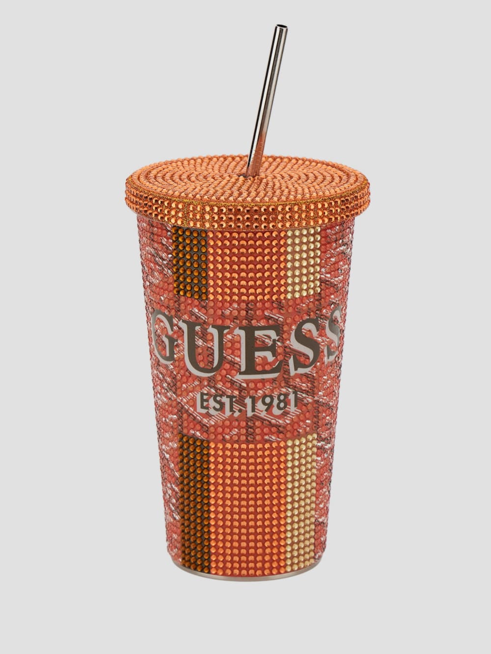 G Cube Logo Travel Tumbler Cup - Guess