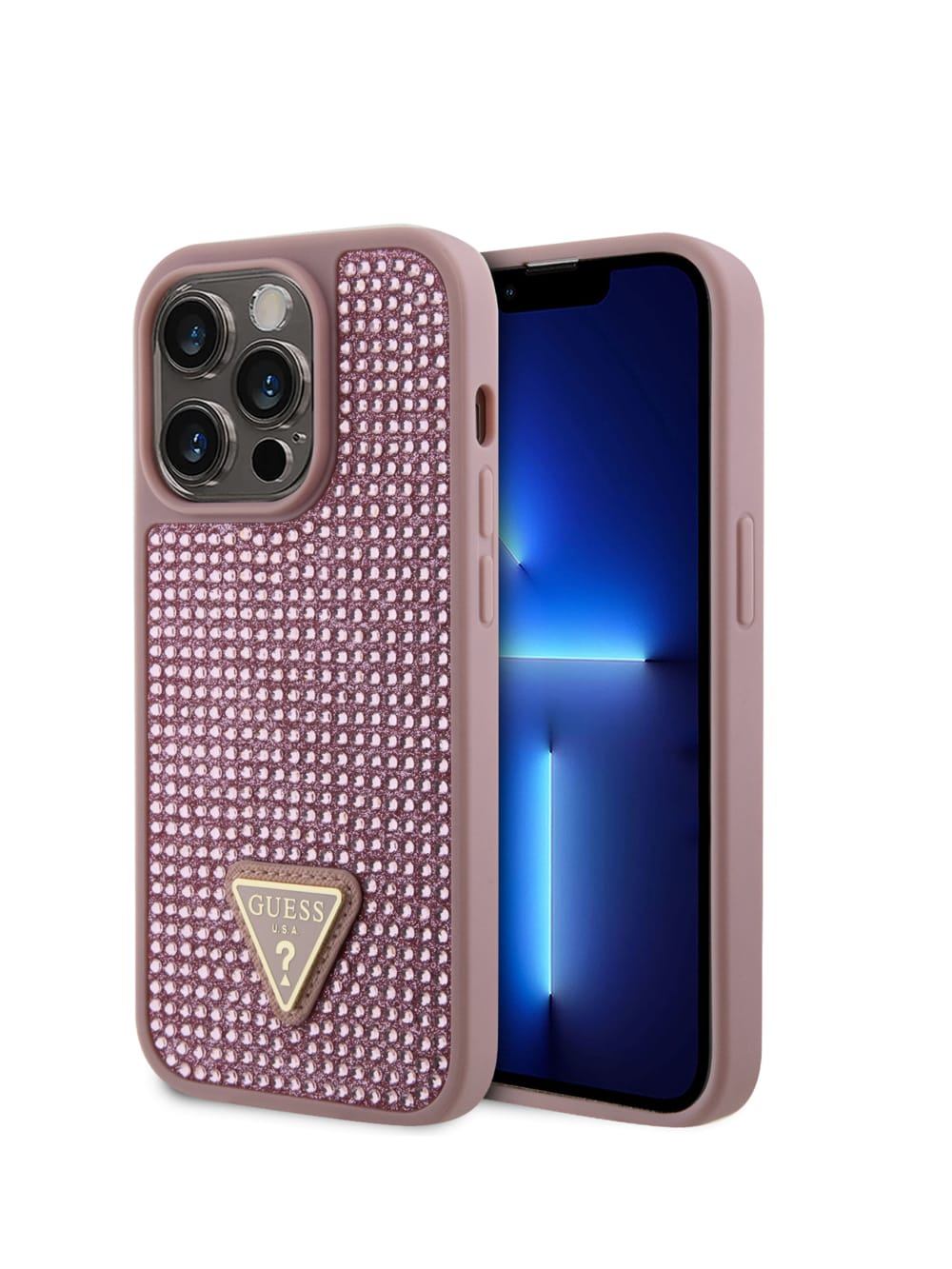 Rhinestone iPhone 15 Pro Case - Guess