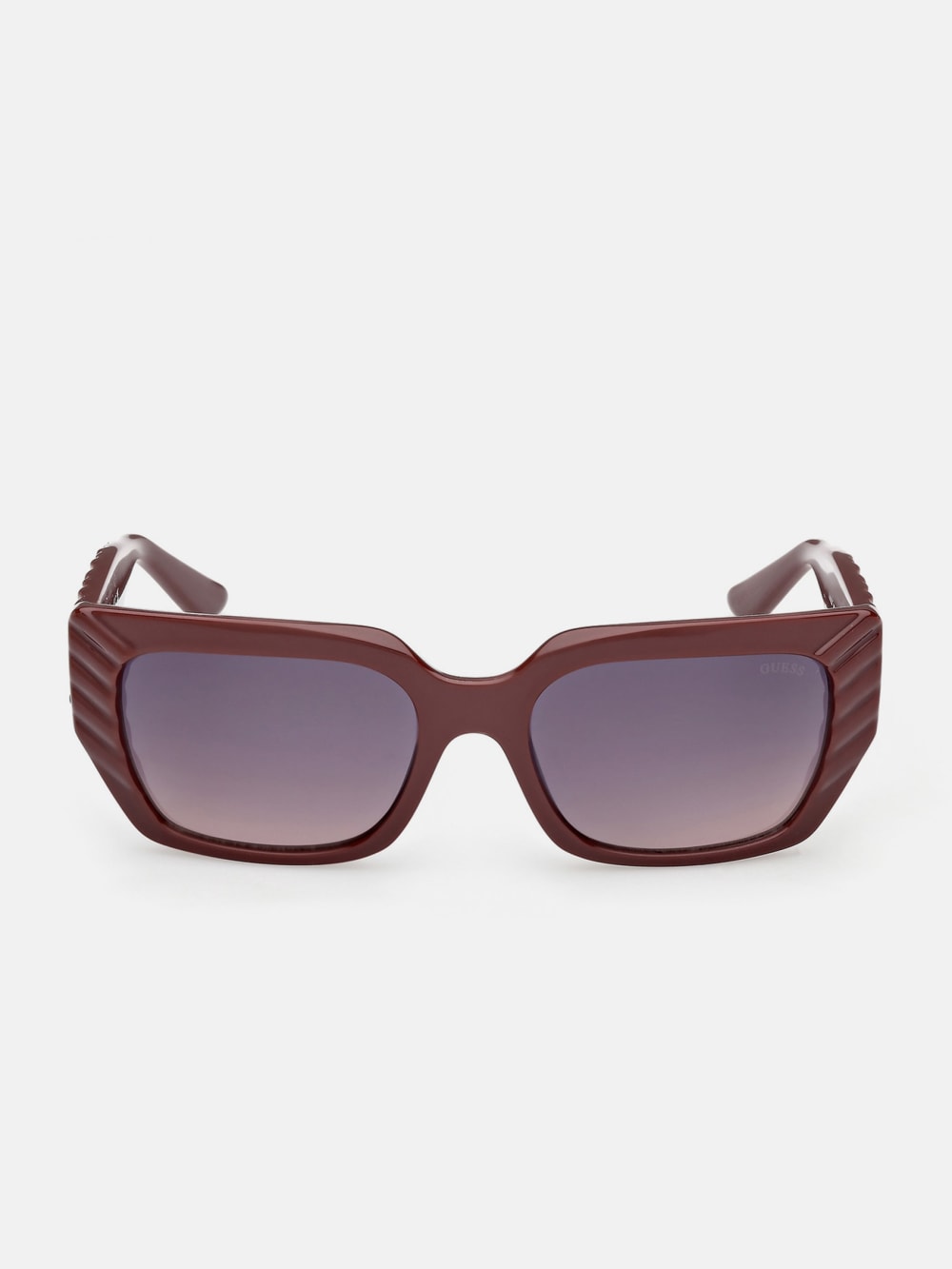 Leigh-Anne Rectangular Plastic Sunglasses - Guess