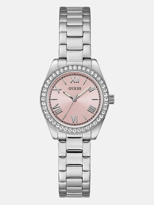 Silver-Tone Analog Watch - Guess