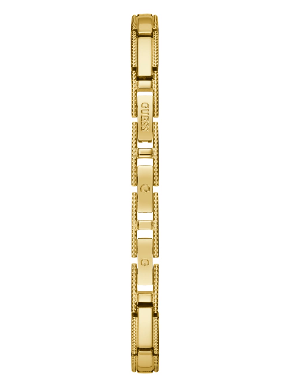 Gold-Tone Rhinestone Analog Watch - Guess