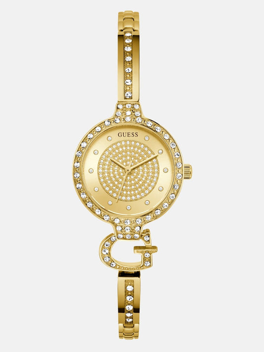 Gold-Tone Analog Watch - Guess