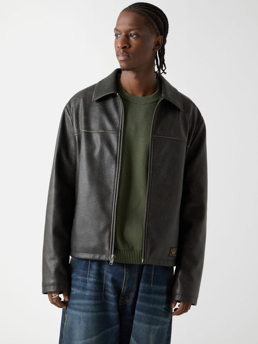 GUESS Originals Faux-Leather Jacket - Guess