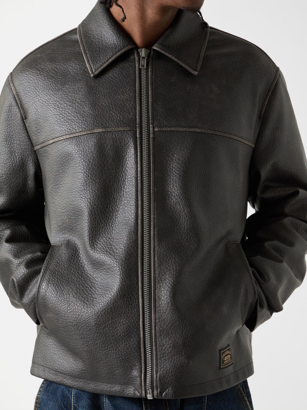 GUESS Originals Faux-Leather Jacket - Guess