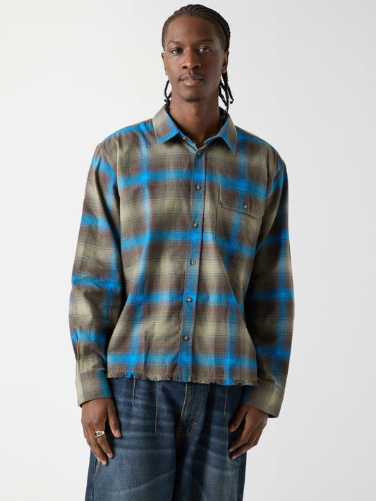 GUESS Originals Eco Plaid Boxy Pocket Shirt - Guess