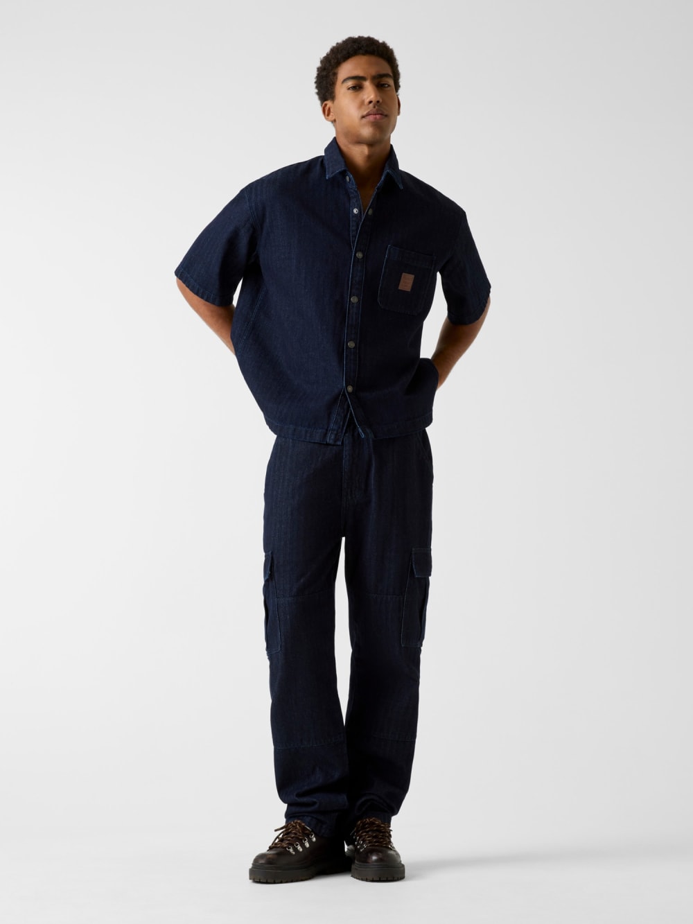 Oversize cropped shirt - Guess