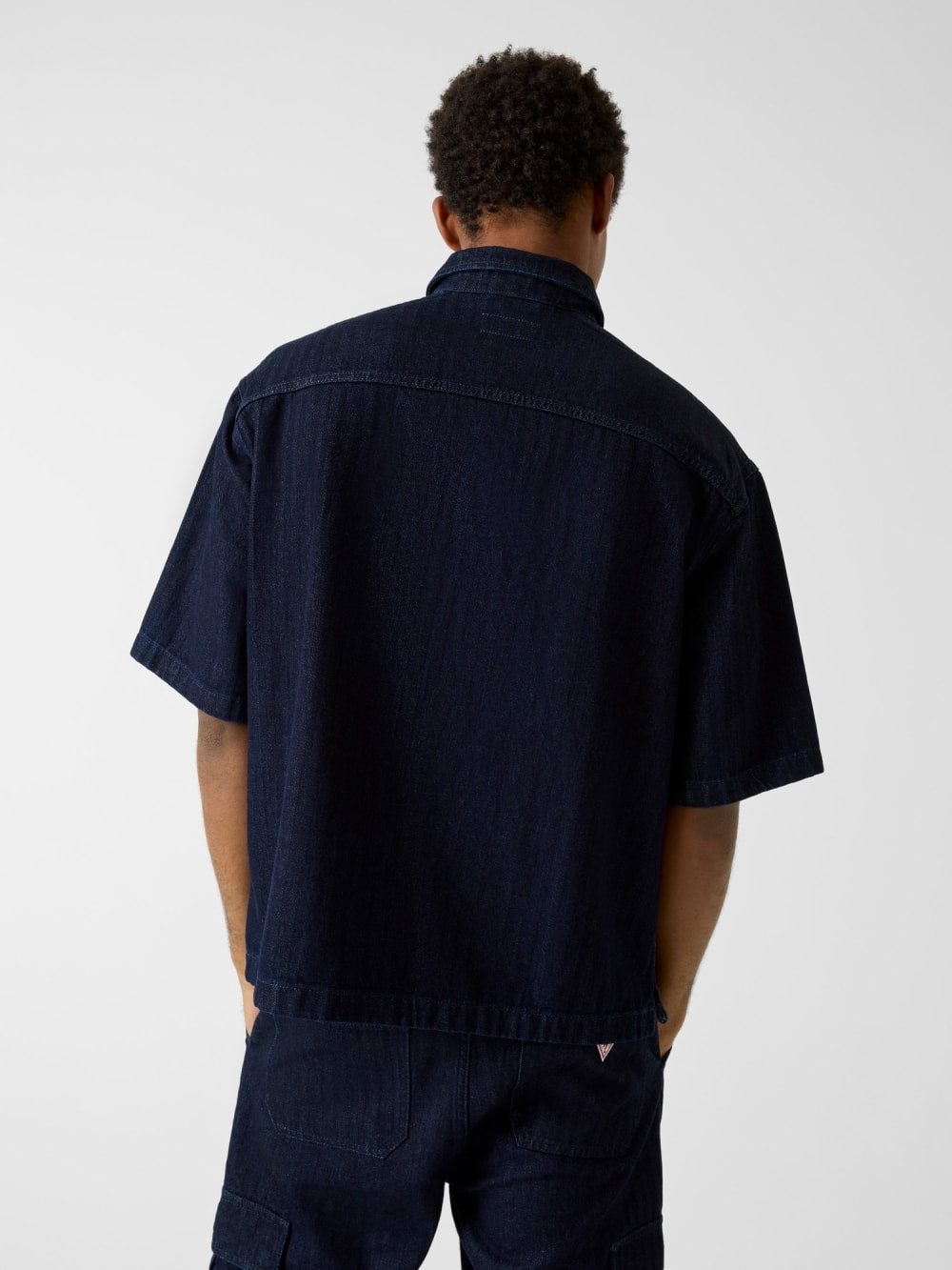 Oversize cropped shirt - Guess