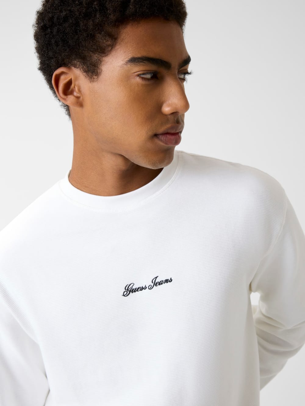 Boxy fit knit t-shirt - Guess