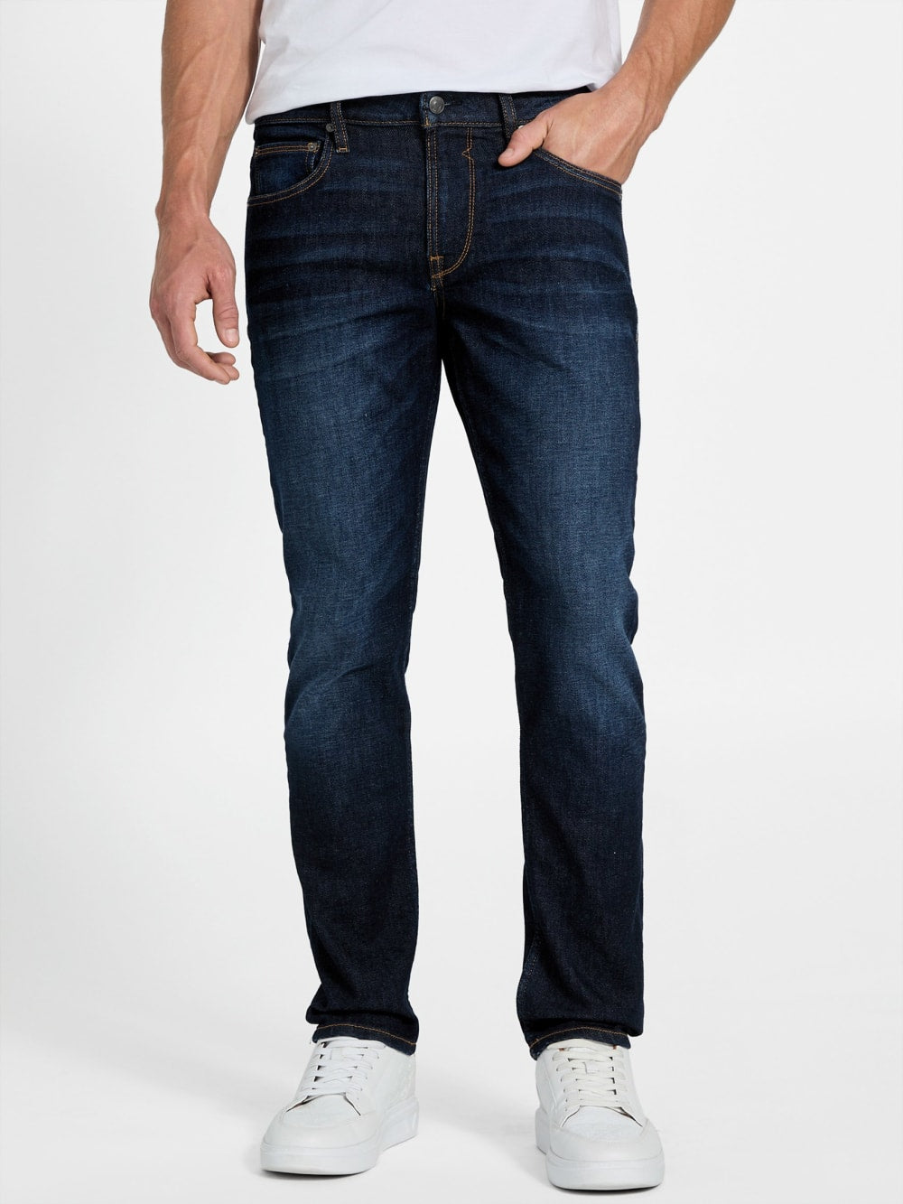 Eco Finnley Slim-Fit Tapered Jeans - Guess