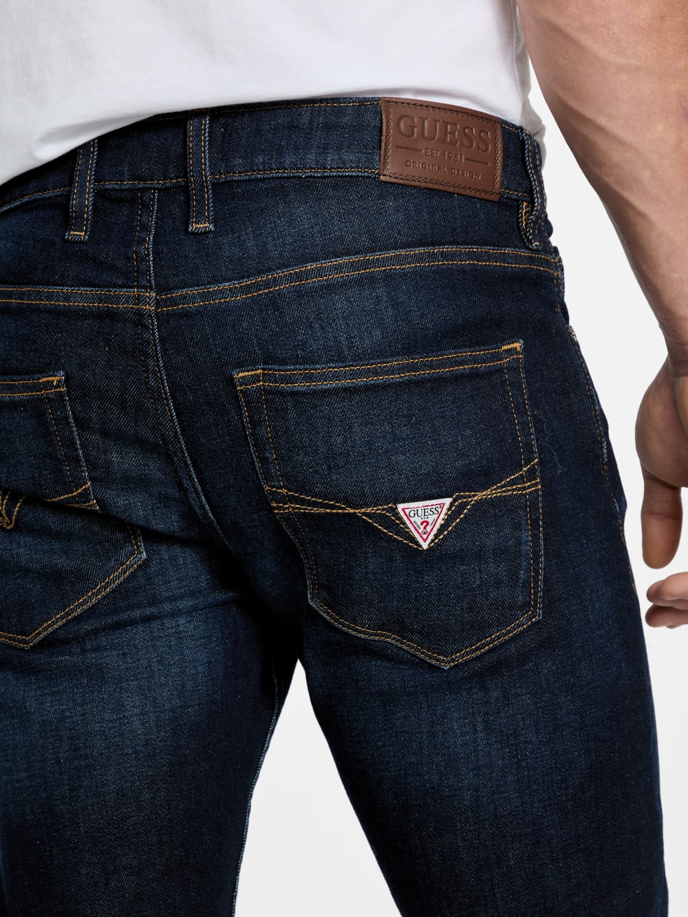 Eco Finnley Slim-Fit Tapered Jeans - Guess
