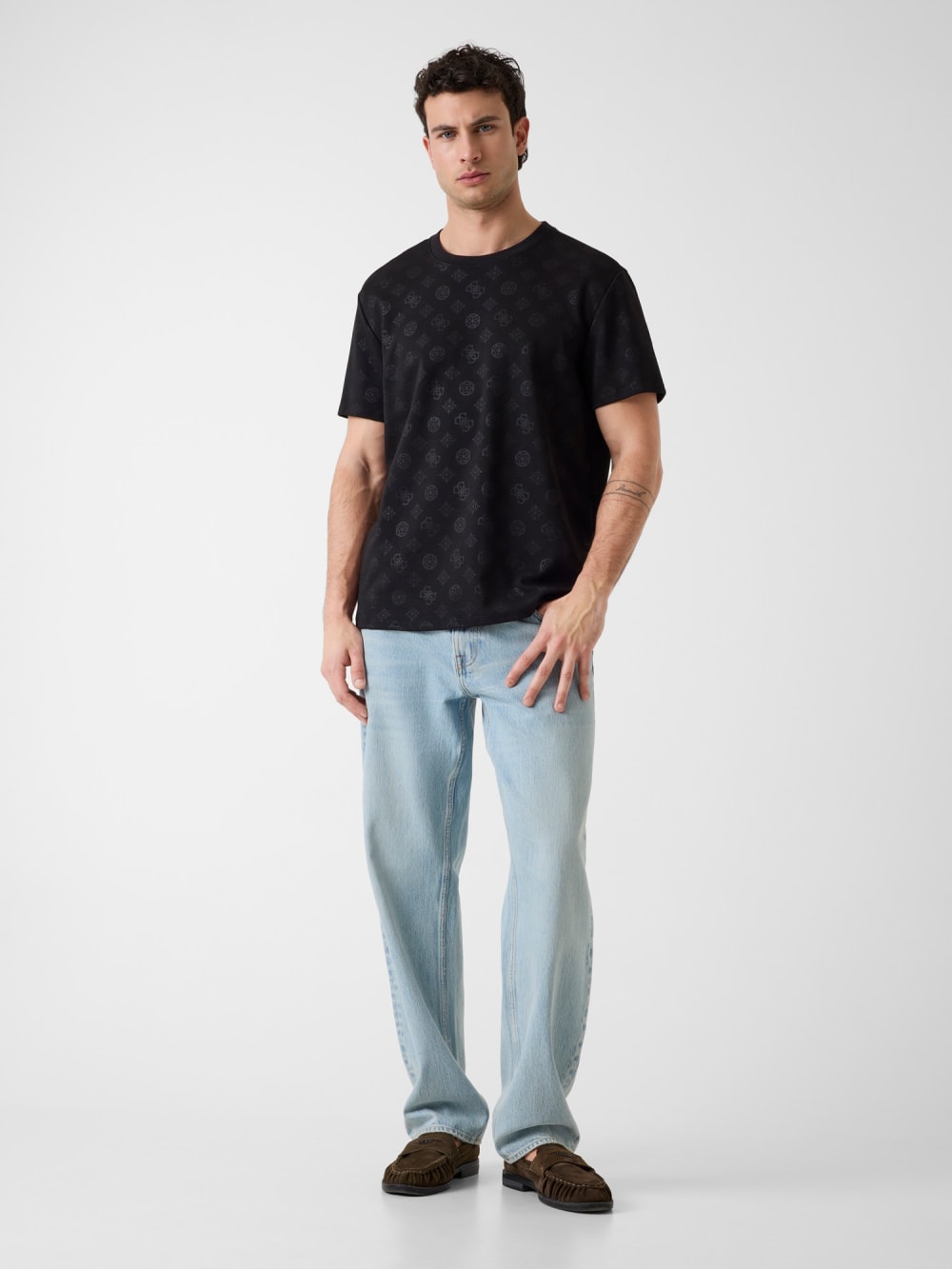 Embossed logo shirt - Guess