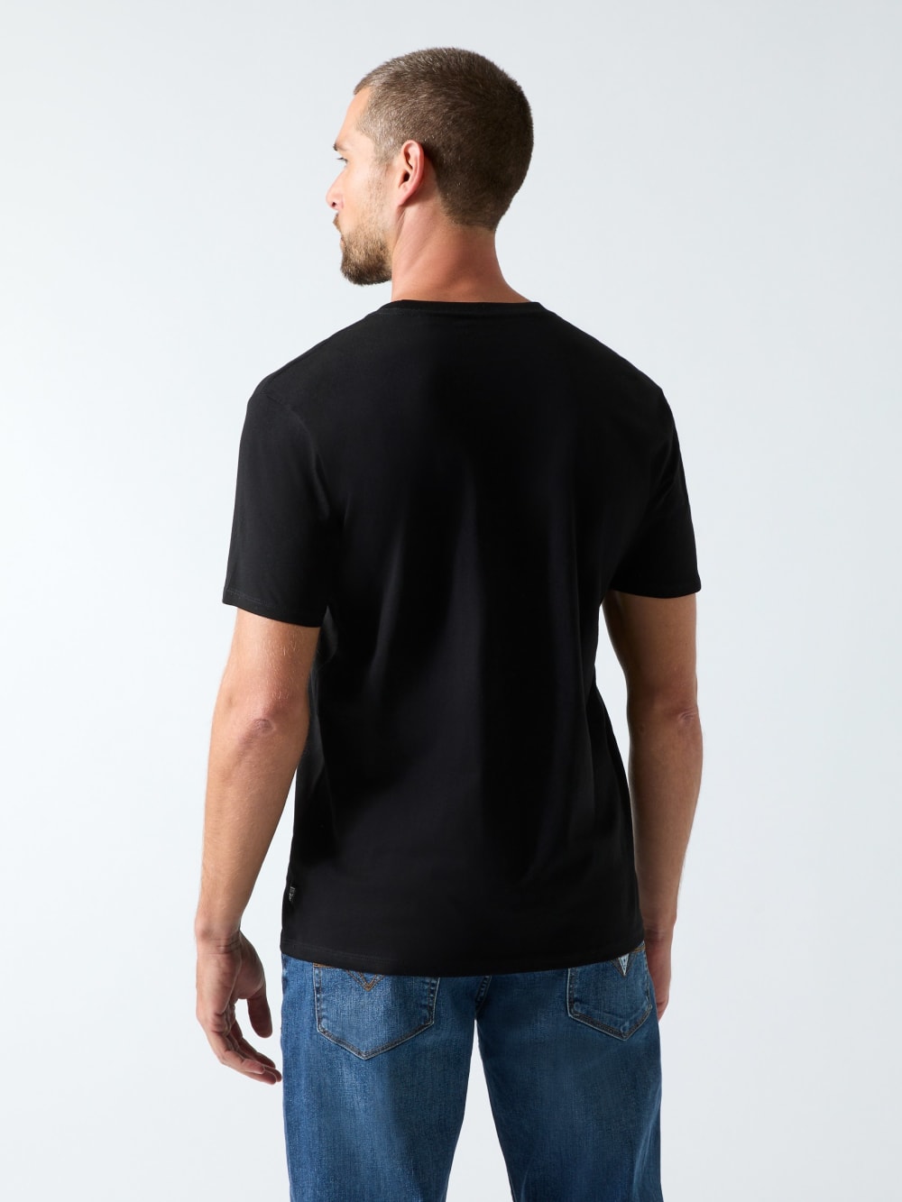Eco Crewneck Signature Tee - Guess