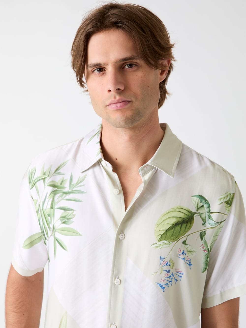 Printed viscose shirt - Guess