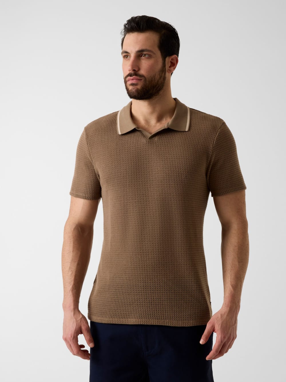 Buttonless polo shirt - Guess