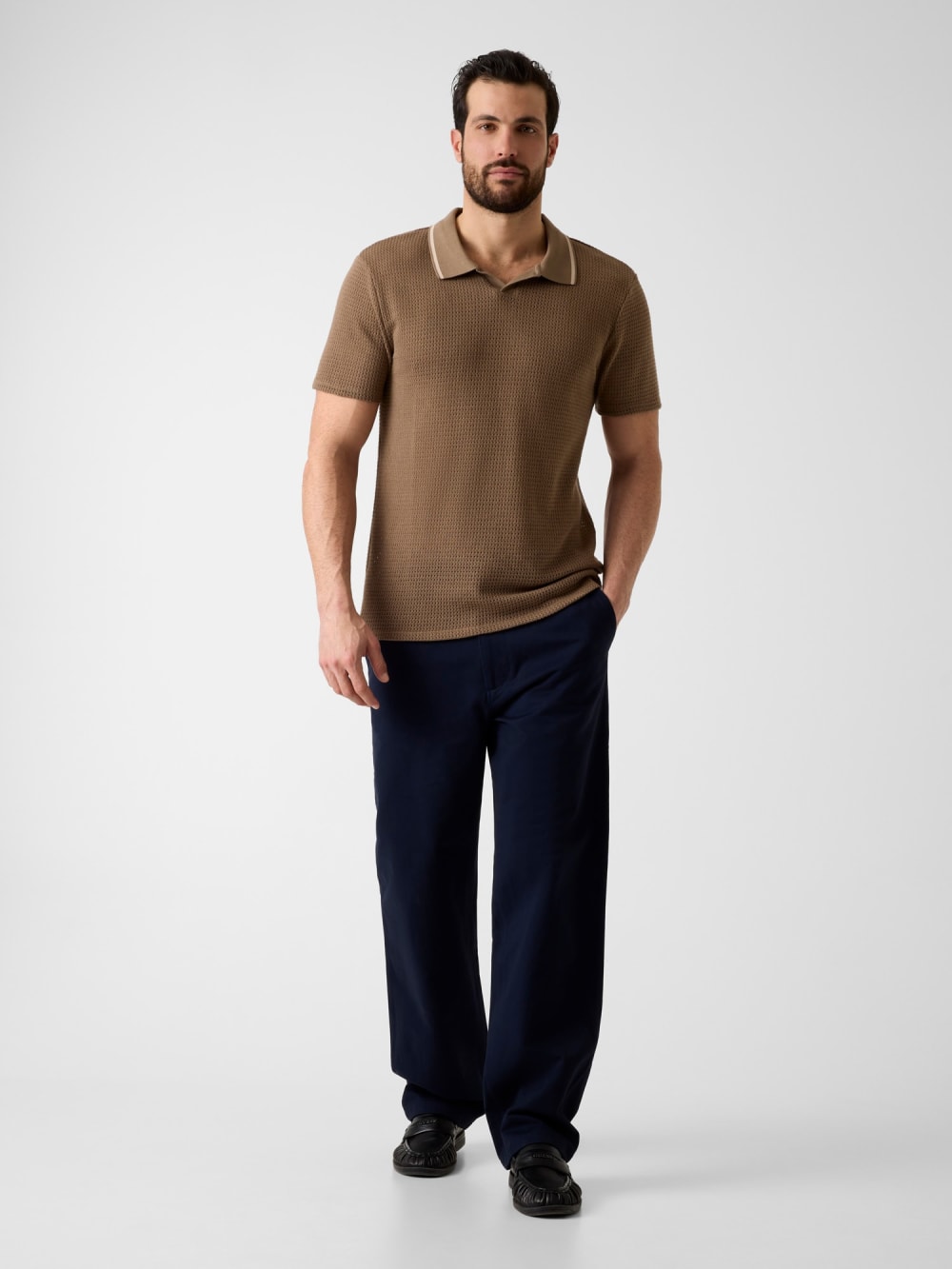 Buttonless polo shirt - Guess